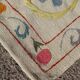 Multicoloured white kilim rug – 238 x 159 cm