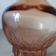 Vintage carafe in powder pink glass.