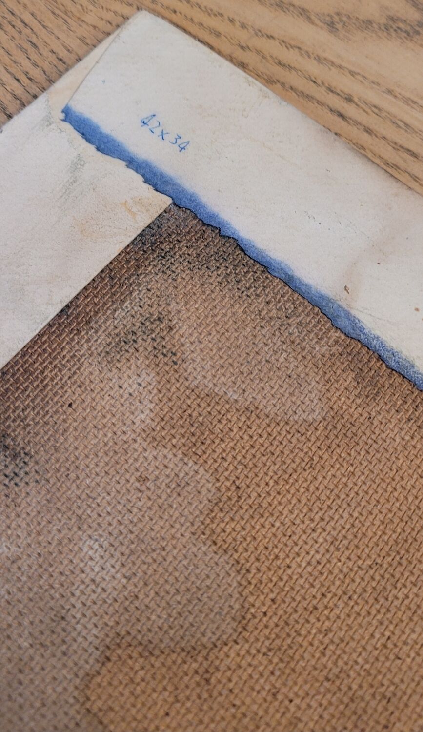 Oil on panel from 1946 signed L. Steiner