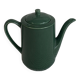 Green ceramic teapot/coffee maker, vintage