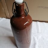 Vintage brown gres bottle