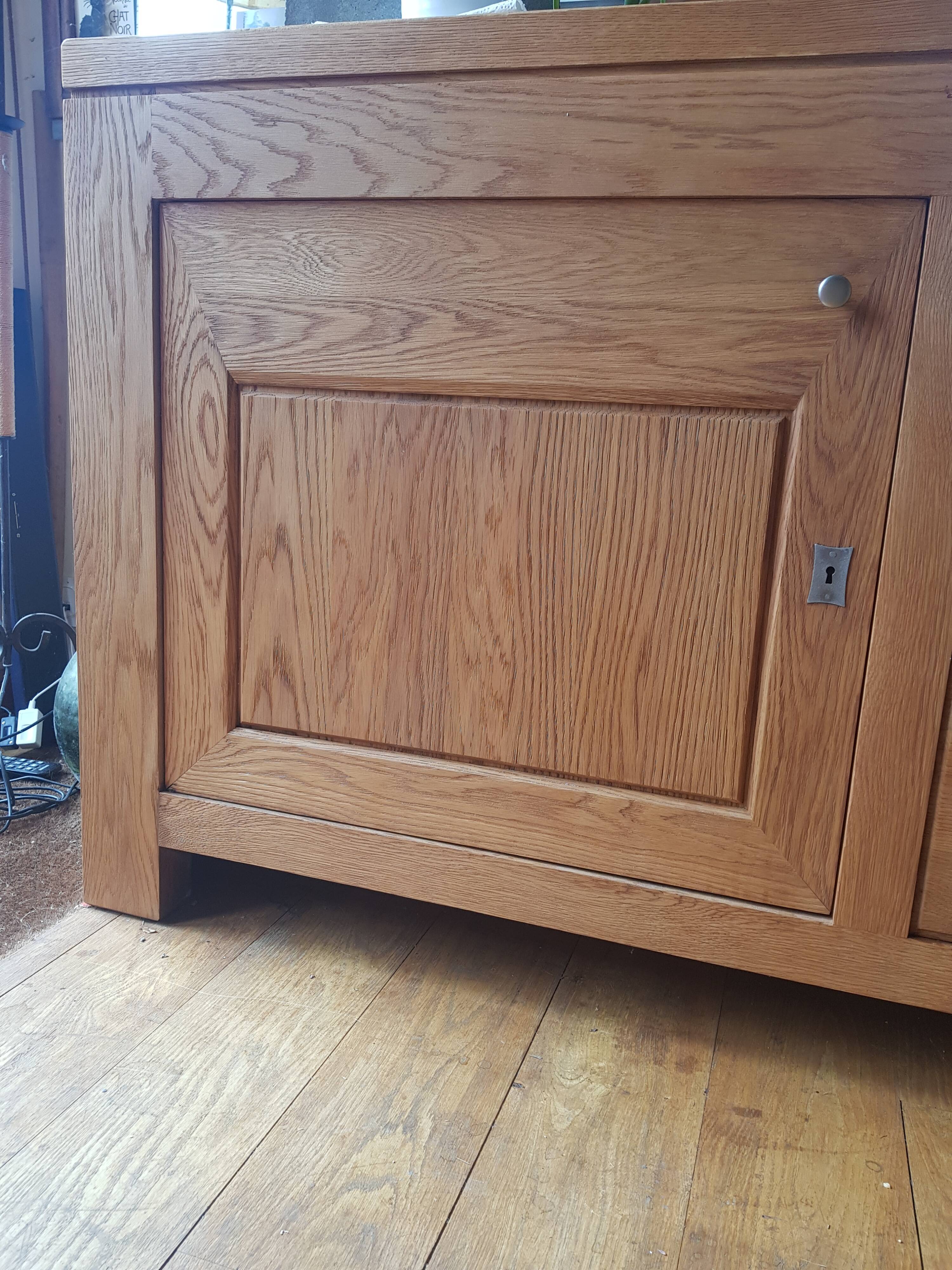Buffet made of solid oak