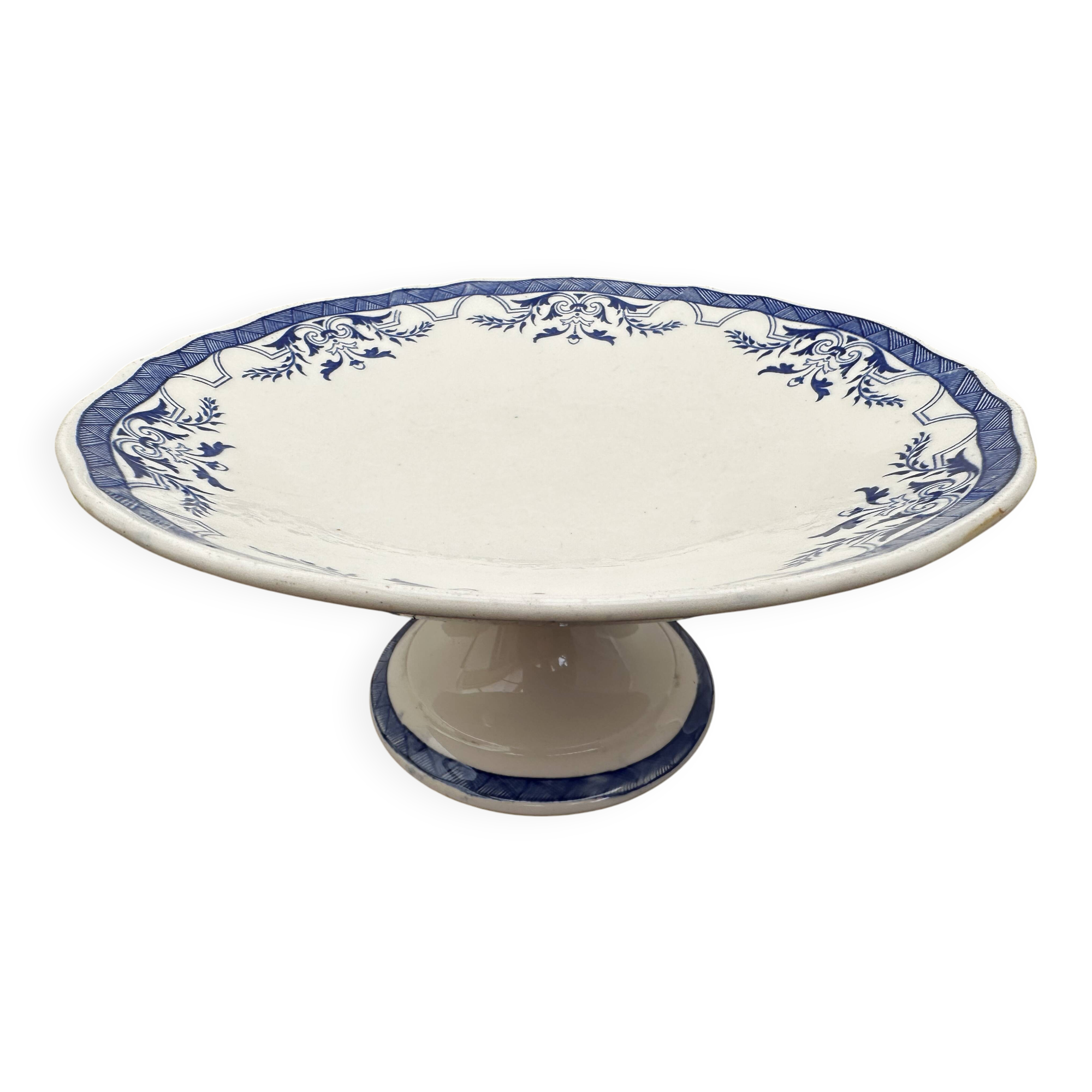 Luneville Earthenware Fruit Bowl - Vileray - Keller & Guerin, early 20th century