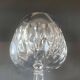 Lot 6 x High quality cut crystal Cognac glasses. Gorham/Althéa model. Double-row scale design