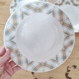 Set of 3 vintage soup plates