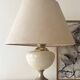 Dolphin lamp model "Oricourt" in ceramic and brass, France 1970.