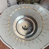 Mid-century modern Italian Venini chandelier in Murano glass Triedri