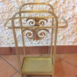 Brass umbrella holder art deco style
