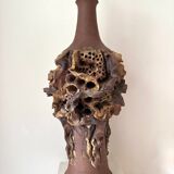 Table lamp by Bodil Marie Nielsen, denmark,  brutalist, 1960s