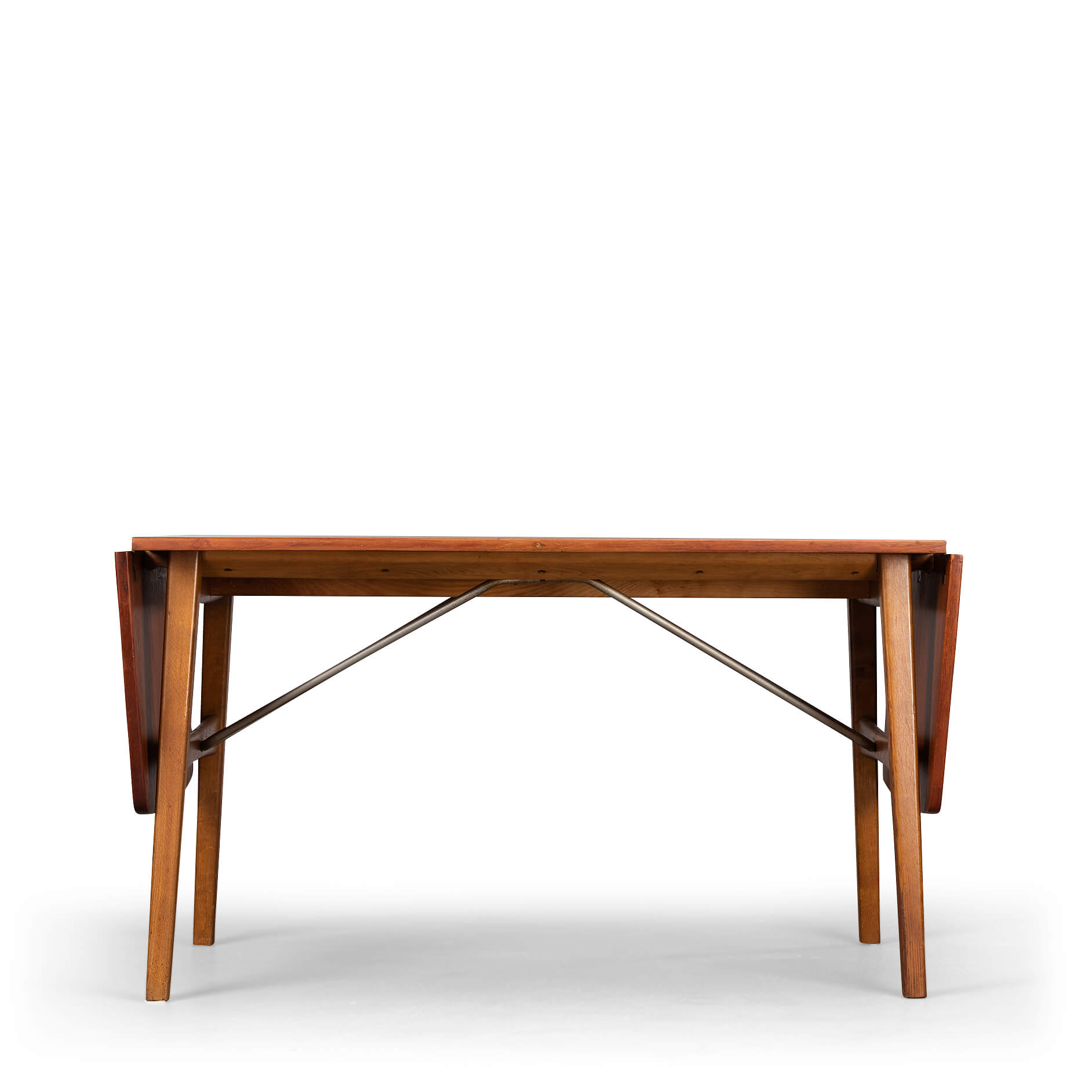 Danish design freestanding teak desk, 1960s