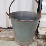 Old thick zinc farmhouse seal