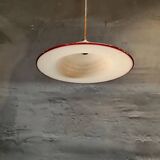 Antique glass pendant light