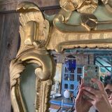 Provencal mirror in gilded wood, Louis XV period