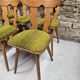 Lot  8 chaises bistrot 1970"