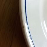 Faience dish Badonviller model Bagatelle Art Deco decoration early 20th