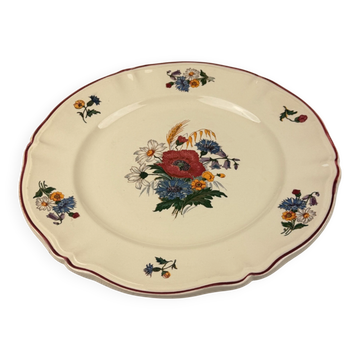 Round dish Agreste