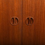 Cabinet en teck danois fin par N.C.Møbler Années 1960