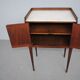 Bedside mahogany end XVIII