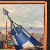 Port of Belle-Île-En-Mer, Citadel, oil on canvas