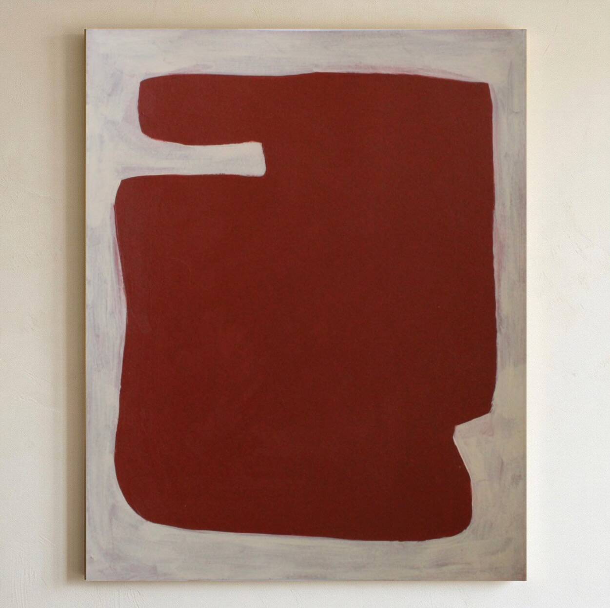 Canvas signed Form no 2. 100x80cm