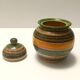 Glazed Ceramic Vase by Aldo Londi for Bitossi and for Cer Paoli, Sahara ser