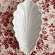 Antique porcelain shell ramekin dish