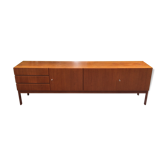 Vintage straight feet 3-door sideboard