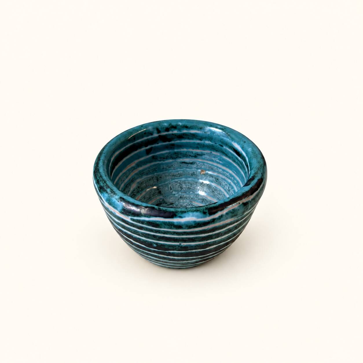 Mini ceramic bowl by R. Picault