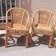 4 fauteuils en  rotin
