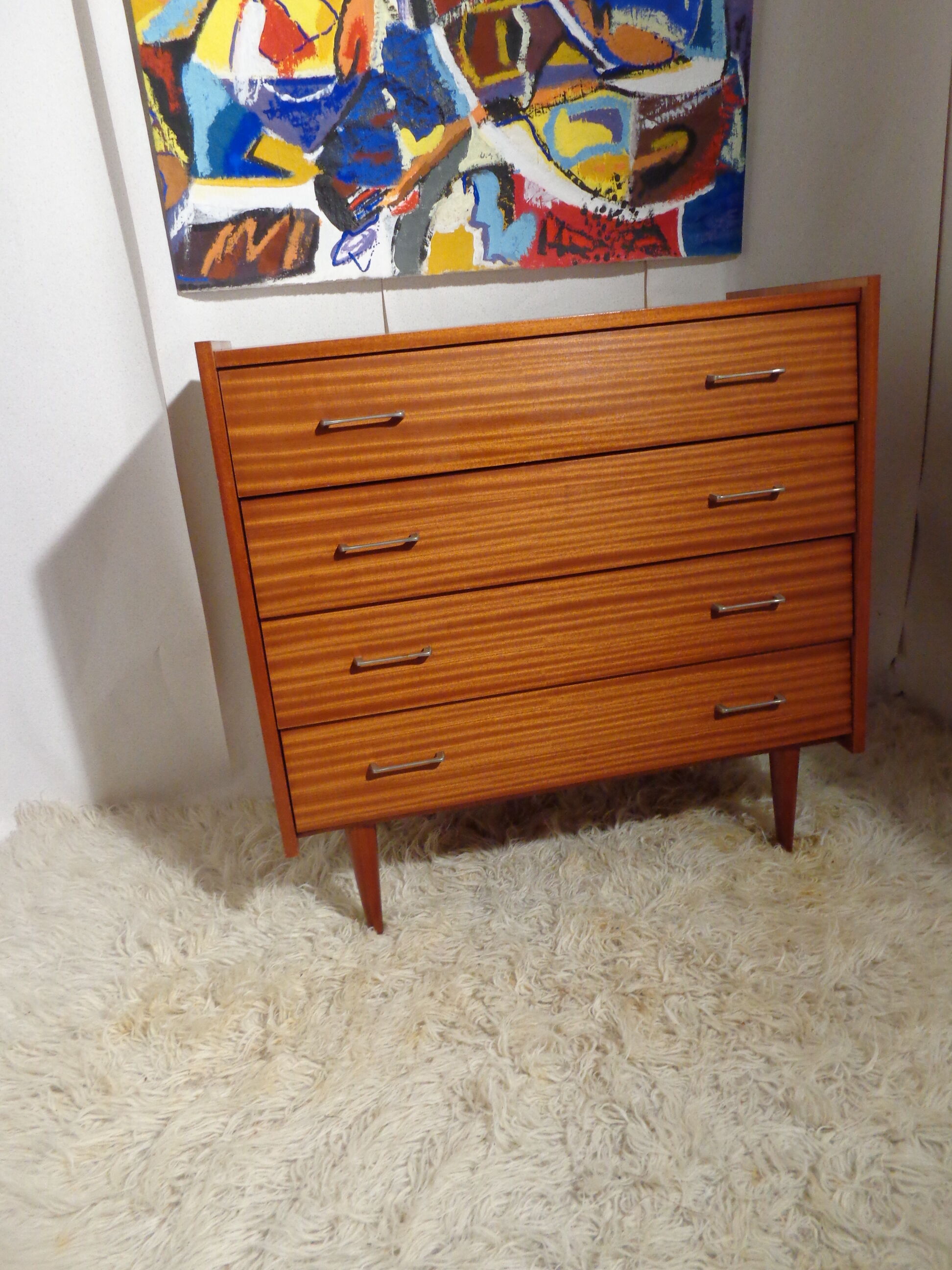 Vintage chest of drawers from the 60s