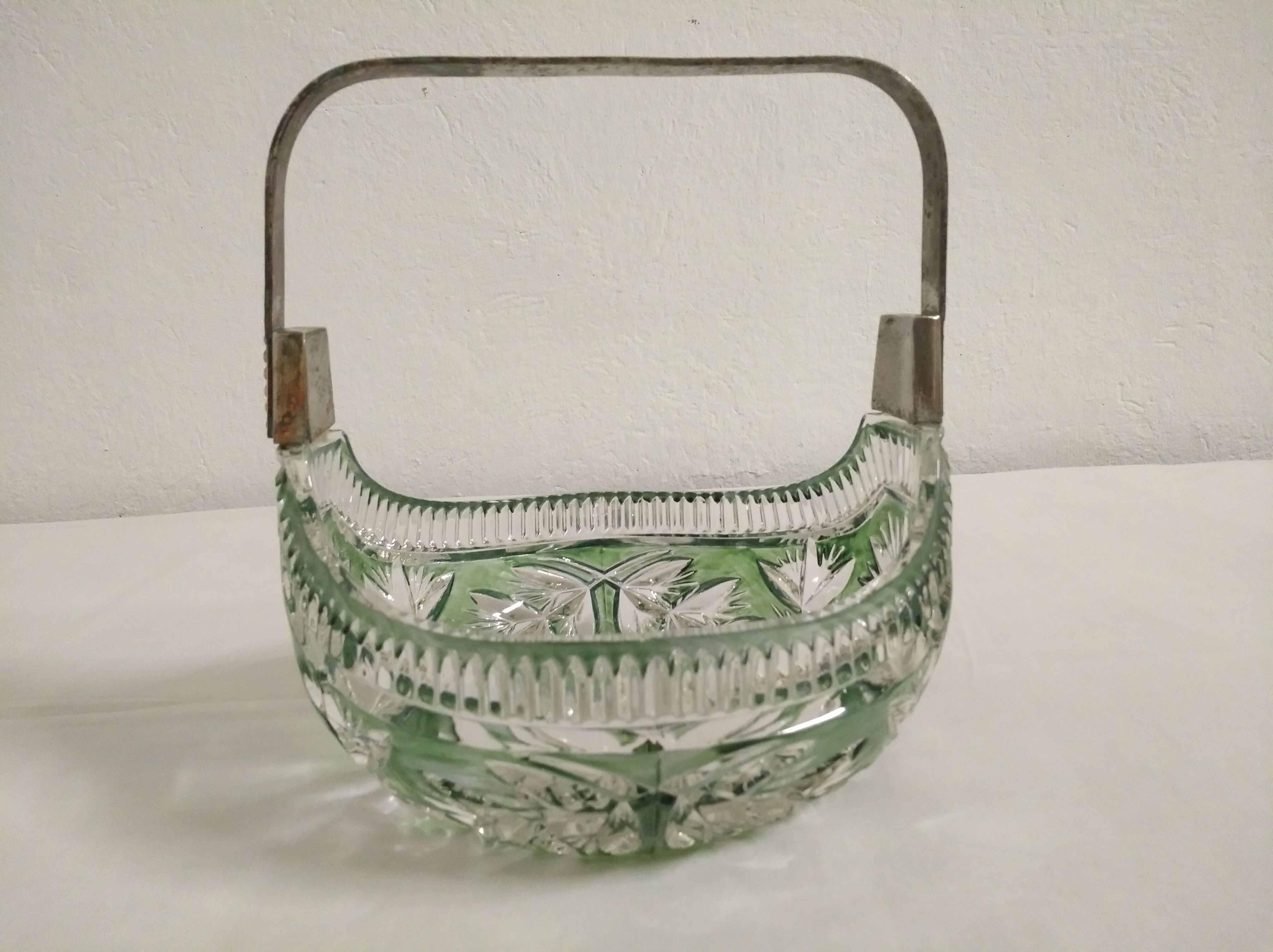 Panière Empty cut glass pockets