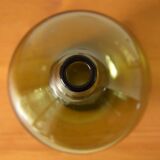 Green glass soliflore vase