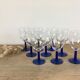 Blue foot glasses