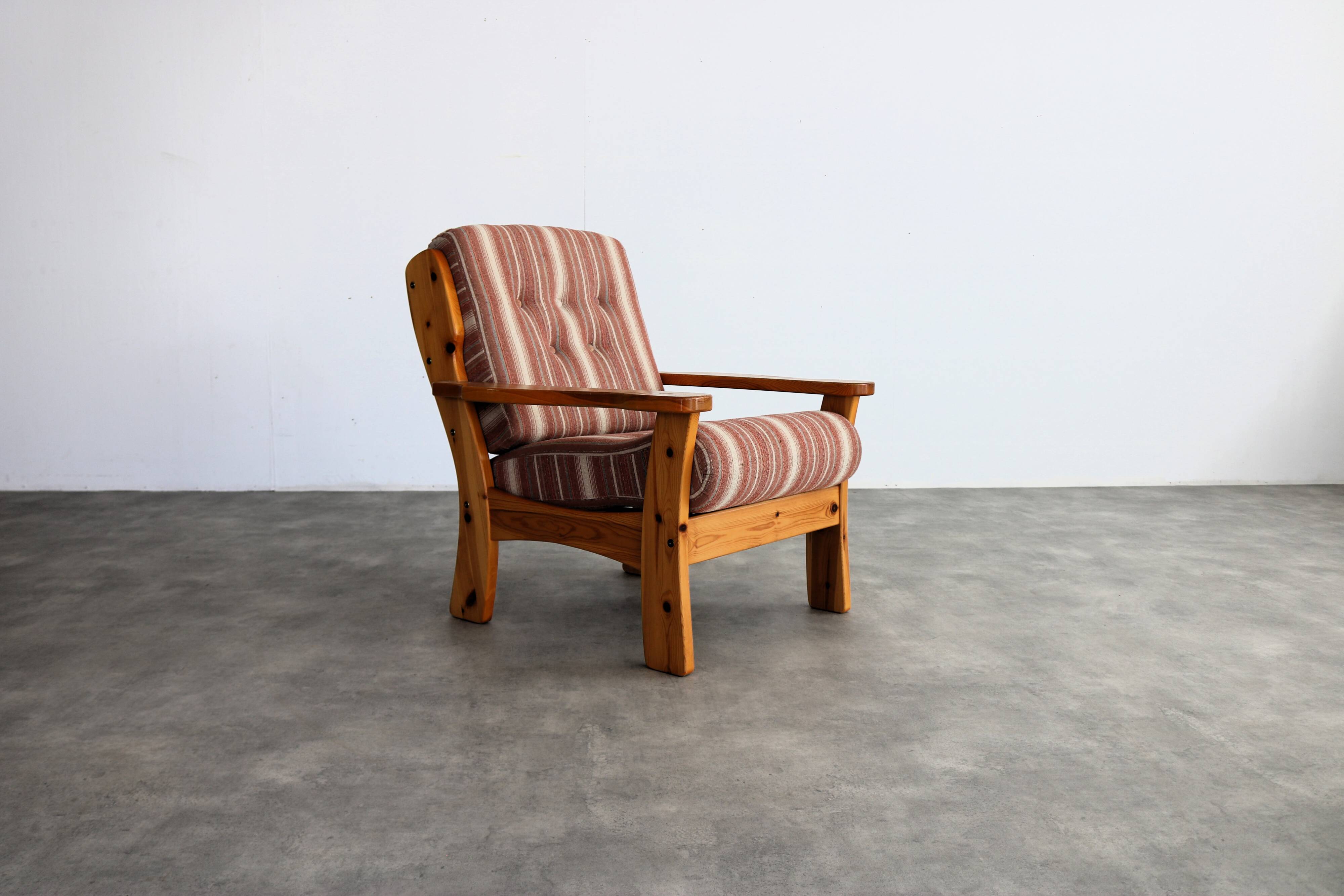 vintage armchair | 60s | pine | Swedish