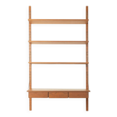 Modular wall shelf by Sven Ellekaer for Albert Hansen, Denmark, 1960s, teak