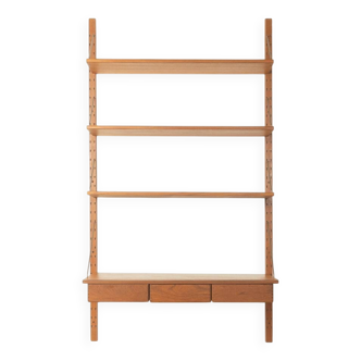 Modular wall shelf by Sven Ellekaer for Albert Hansen, Denmark, 1960s, teak
