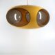 Suspension UFO Space Age yellow by Luigi Colani for Massiv, Belgium, 1970