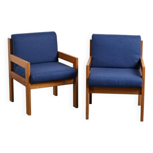 Paire de fauteuils par