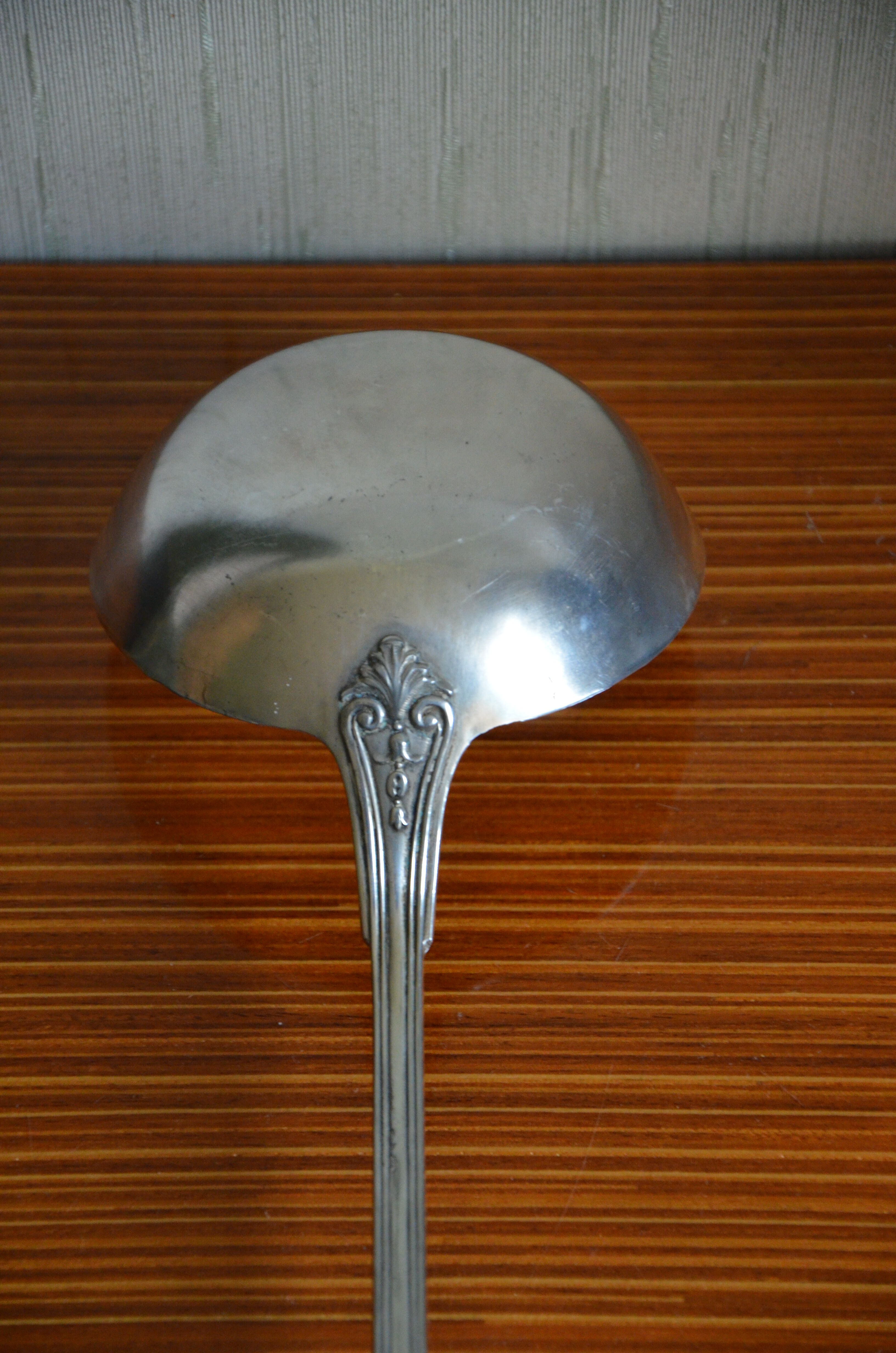 Silver metal housewife