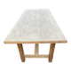 Renovated 1960s oak farmhouse dining table