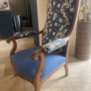Voltaire armchair 19th century Restoration