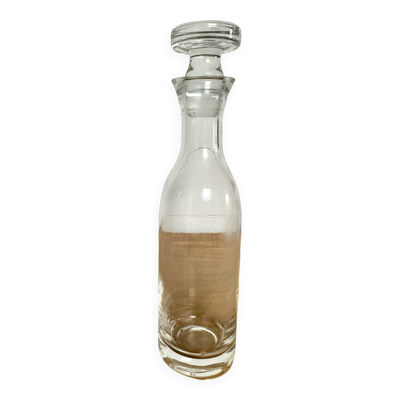 Ancien flacon en verre épais