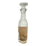 Old thick glass bottle