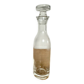 Old thick glass bottle