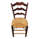 Rustic castle mustache chair