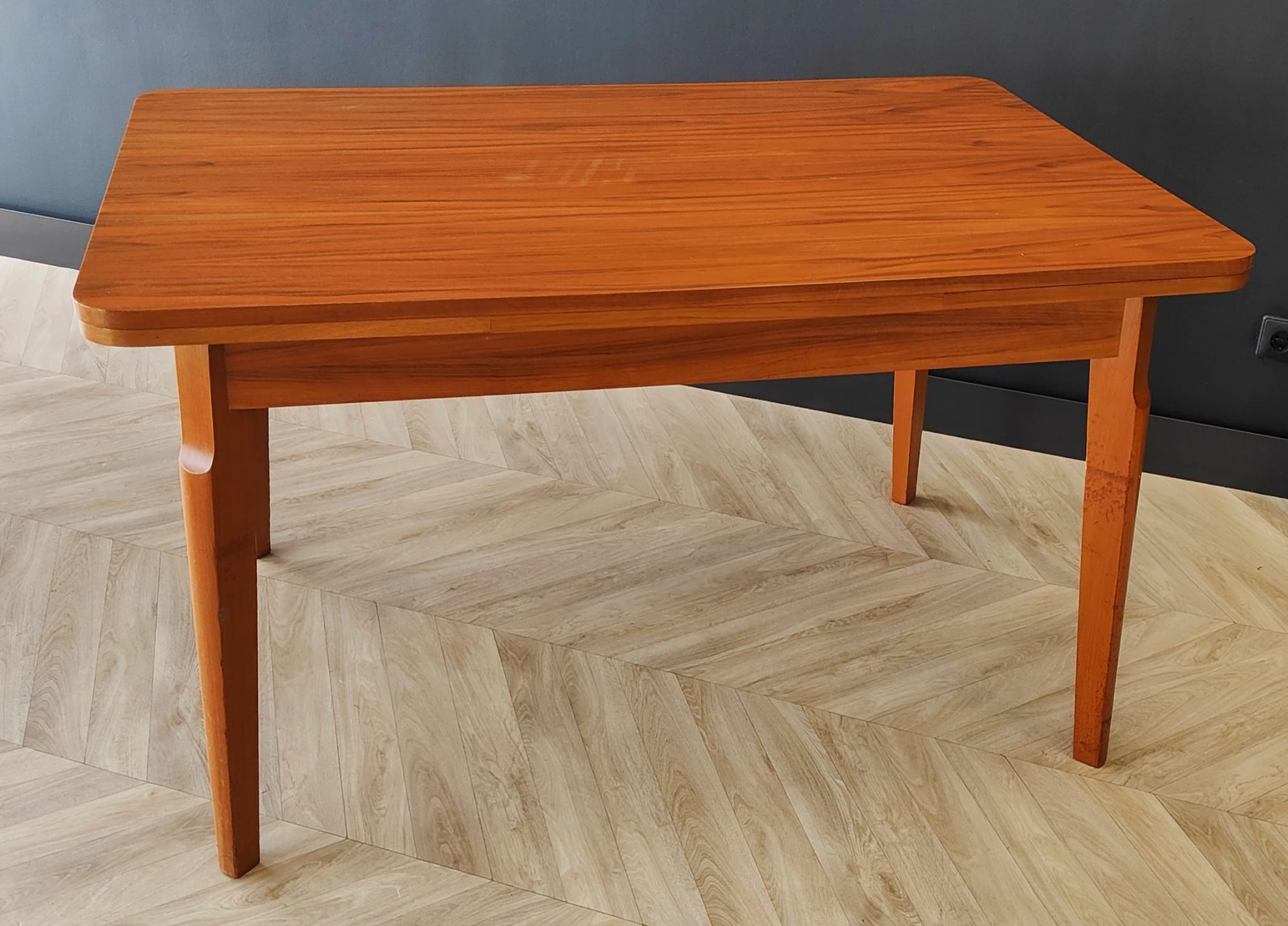 Mid century dining table vintage - extendable