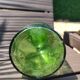 Bouteille en verre vintage