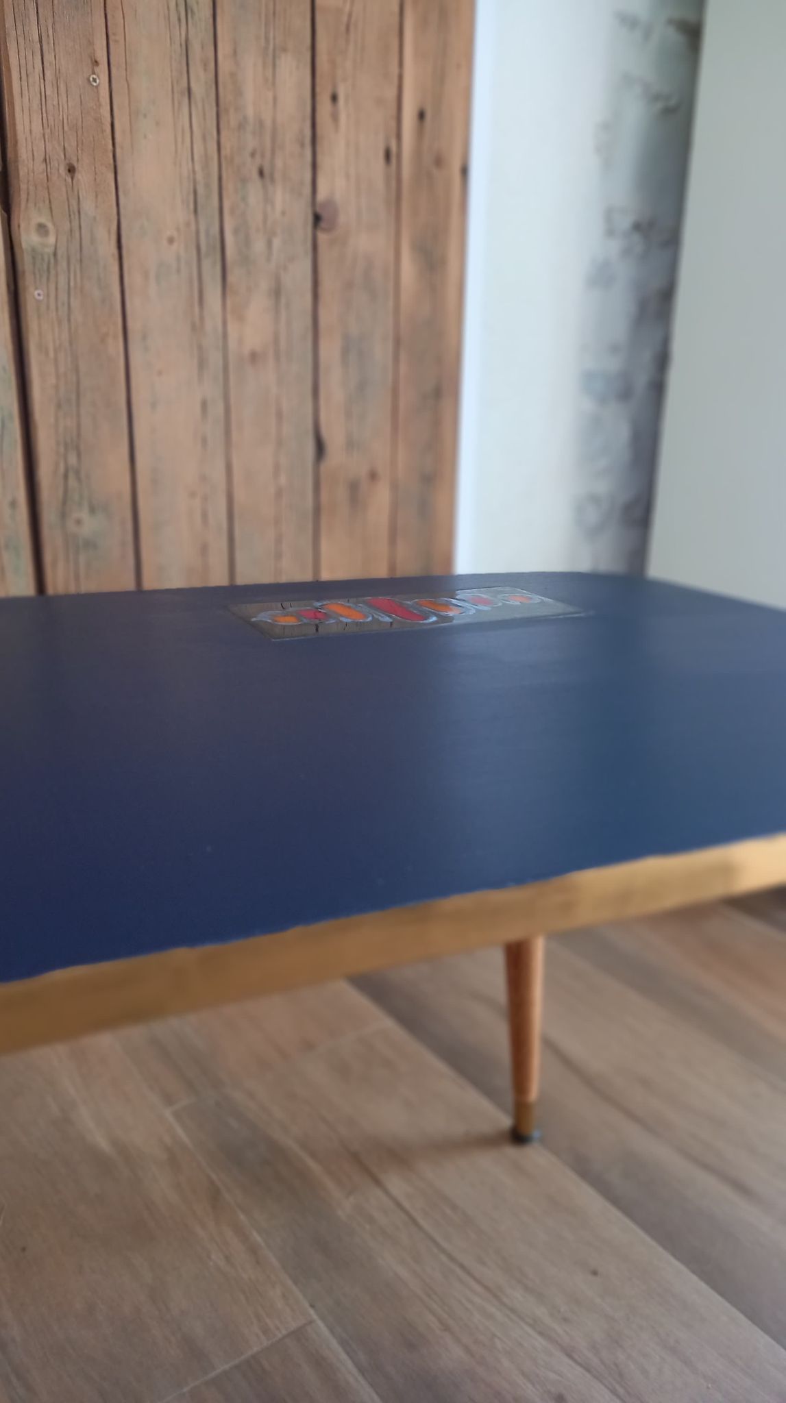 Table basse scandinave des années 60/70