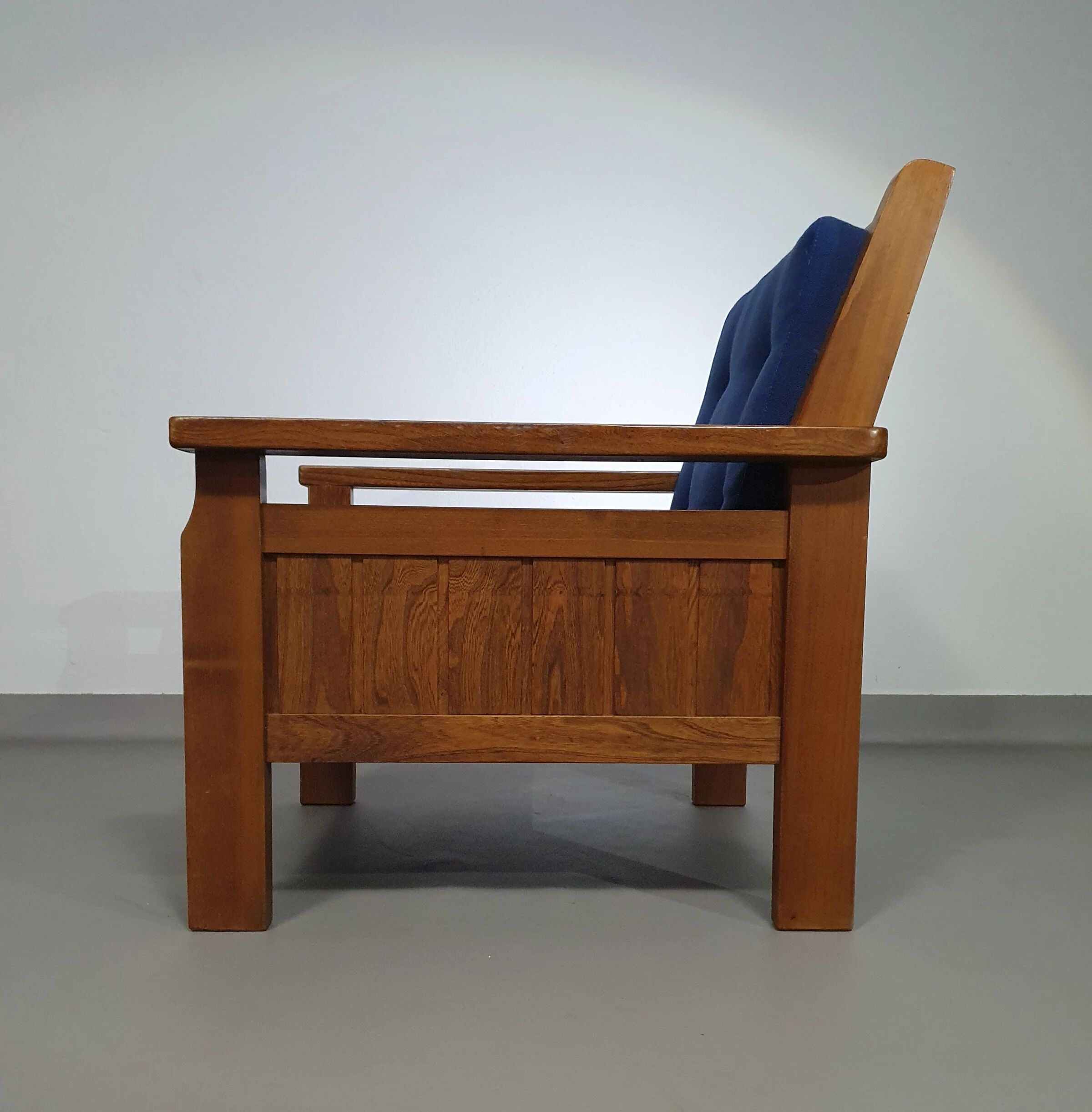 2 brutalist lounge chairs - 1960s