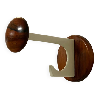 Danish mid-century coat hook in palisander 1950s